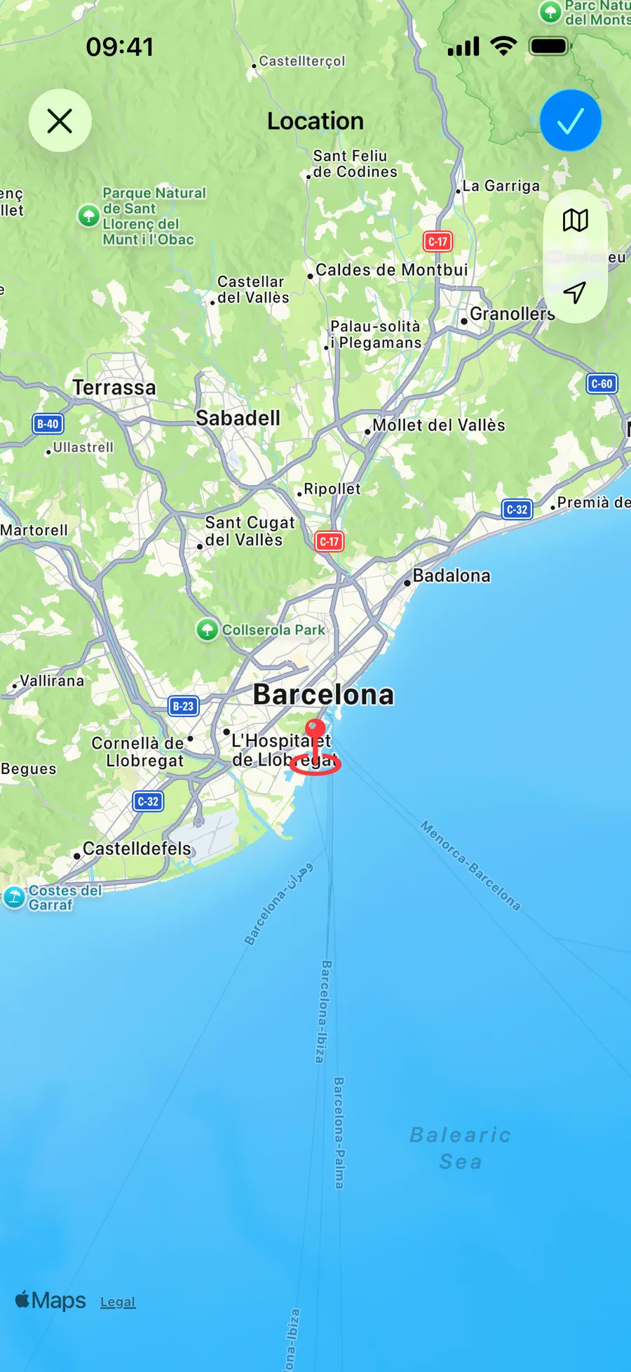 Change or remove a photo’s GPS location metadata on an interactive iPhone map